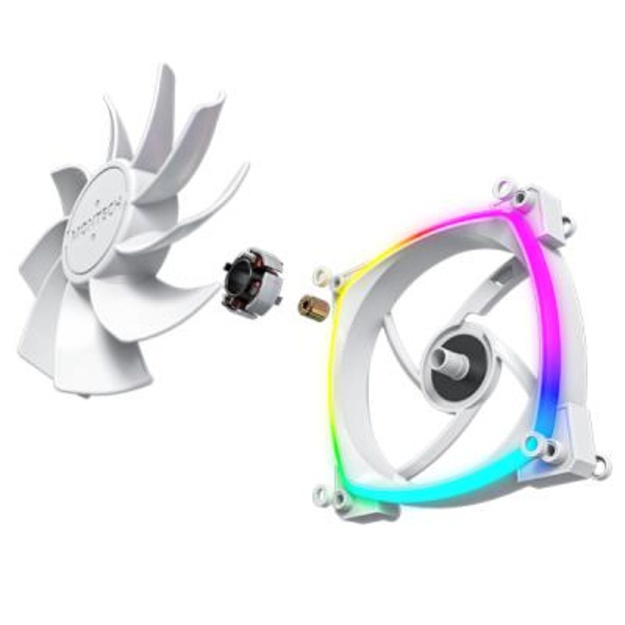 CASE FAN 120MM/RX120 PWM WHITE 3 IN 1 MONTECH