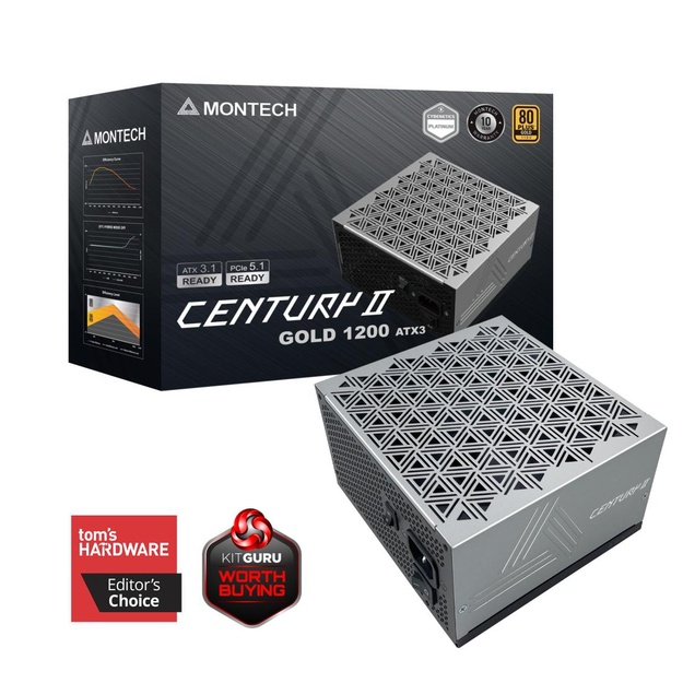 Power Supply|MONTECH|CENTURY II|ATX|1200 W|CENTURYII1200