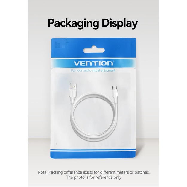 CABLE USB-C TO USB2.0/2M WHITE CTHWH VENTION