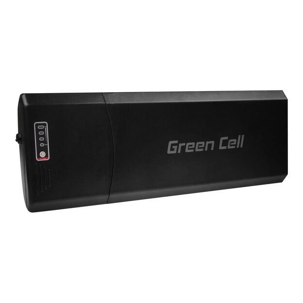 GREENCELL Battery 24V 13Ah 312Wh Rear Rack for E-Bike Pedelec