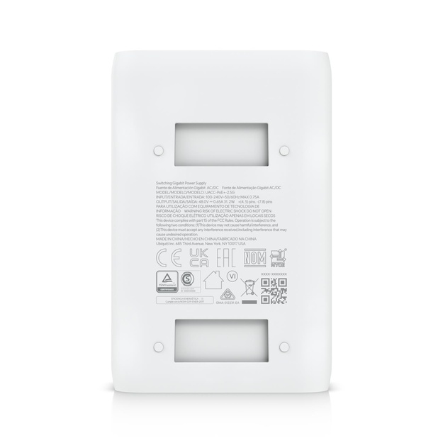 NET POE+ ADAPTER 2.5G UNIFI/30W UACC-POE+-2.5G UBIQUITI