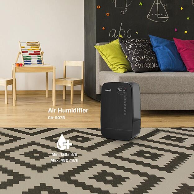 HUMIDIFIER WITH IONIZER/CA-607B CLEAN AIR OPTIMA