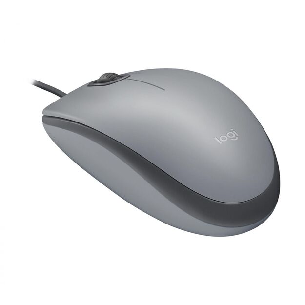 MOUSE USB OPTICAL M110 SILENT/MID GRAY 910-006760 LOGITECH