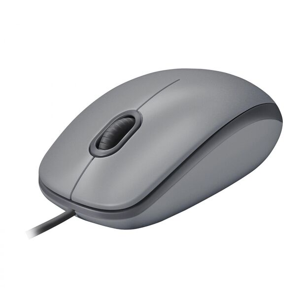 MOUSE USB OPTICAL M110 SILENT/MID GRAY 910-006760 LOGITECH