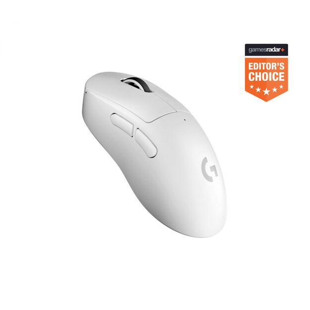 MOUSE USB WRL PRO X SUPERLIGHT/2DEX WHITE 910-007365 LOGITECH