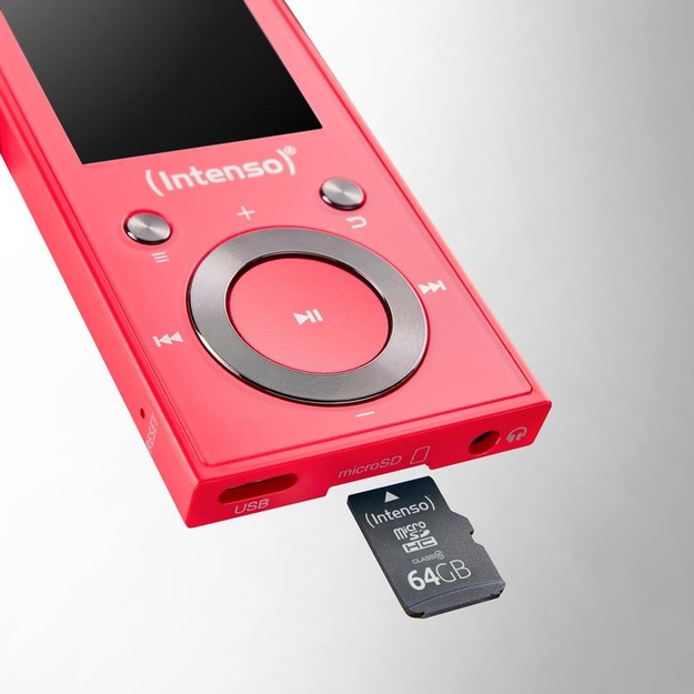 MP3 PLAYER 64GB PINK/3717493 INTENSO