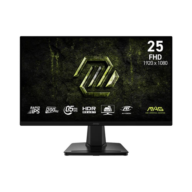 LCD Monitor|MSI|24.5  |1920 x 1080 pixels|Full HD|Native aspect ratio 16:9|LCD|Flat|MAG256FE20