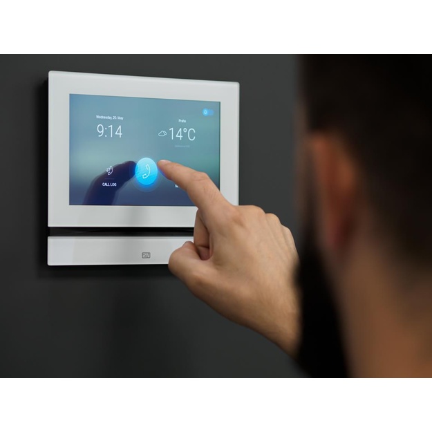 ANSWERING UNIT INDOOR VIEW/TOUCH WHITE 91378601WH 2N