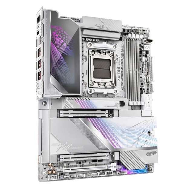 GIGABYTE X870E A MASTER X ICE AM5 4xDDR5 2xSATA 5xM.2