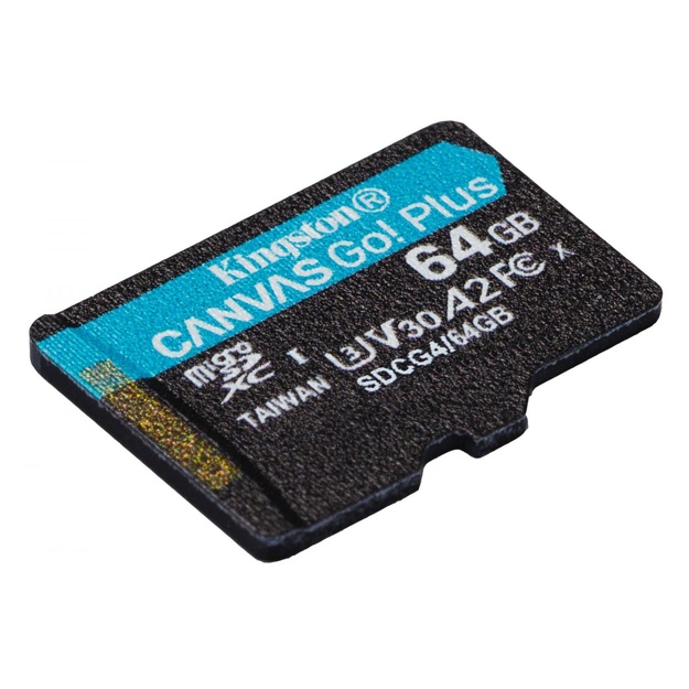 MEMORY MICRO SDXC 64GB UHS-I/1PACK SDCG4/64GBSP KINGSTON