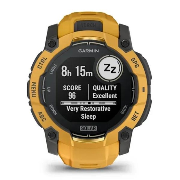SMARTWATCH INSTINCT 3 SOLAR/SUNBURST 010-02935-02 GARMIN
