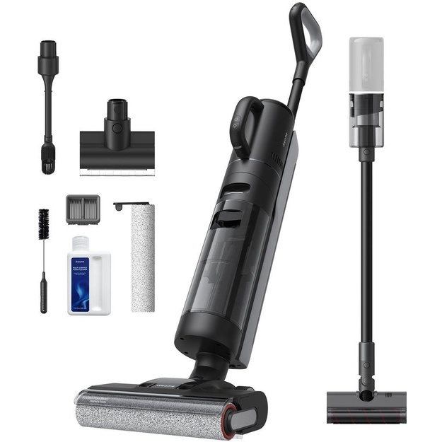 Vacuum Cleaner|DREAME|G12 Dual|Dry&wet|5-in-1 stick vacuum|Black|Bagless|Battery|Suction power 28000 Pa|HHV24A