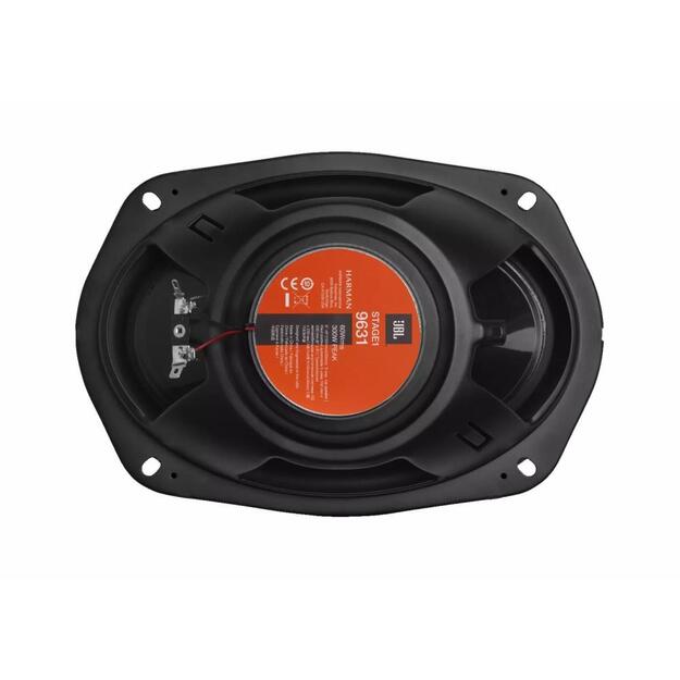 Car Speaker|JBL|Stage1 9631|Black|STAGE19631