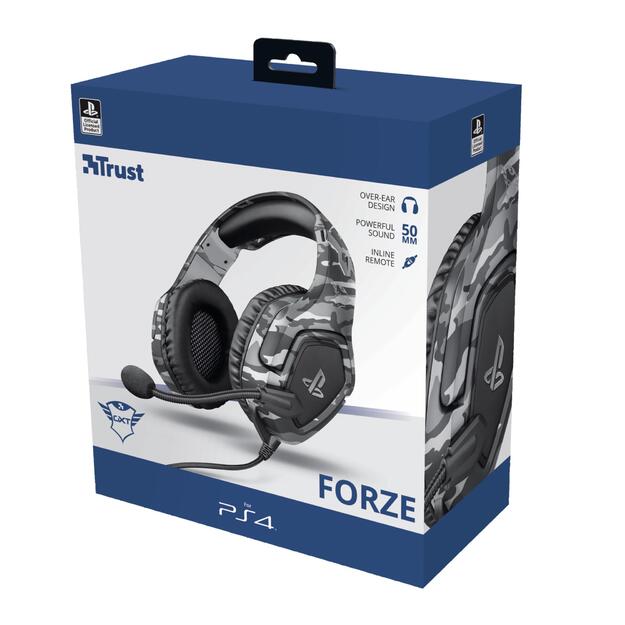 Ausinės HEADSET GXT488 FORZE-G PS4/GREY 23531 TRUST 6