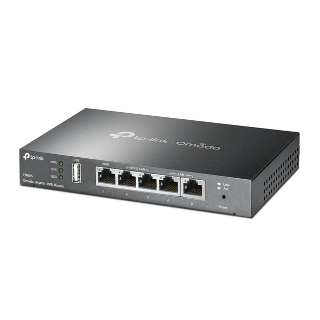 Maršrutizatorius TP-LINK 3x 1x10GbE LAN \ WAN ports 1 ER605