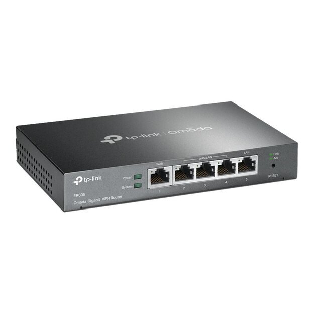 Wireless Router|TP-LINK|Wireless Router|IEEE 802.1Q|IEEE 802.3|IEEE 802.3ab|IEEE 802.3u|IEEE 802.3x|1x10GbE|LAN \ WAN ports 1|ER605