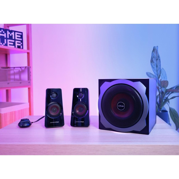 Kolonėlės Speaker|TRUST|P.M.P.O. 120 Watts|19023