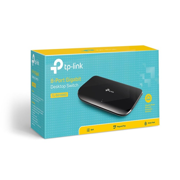 Komutatorius 8PORT 10/100/1000M TL-SG1008D TP-LINK