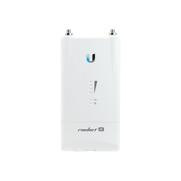UBIQUITI R5AC-Lite Ubiquiti Rocket AC Lite 5GHz Hi-Power 802.11AC AirMax PtP BaseStation, 27dBm 9