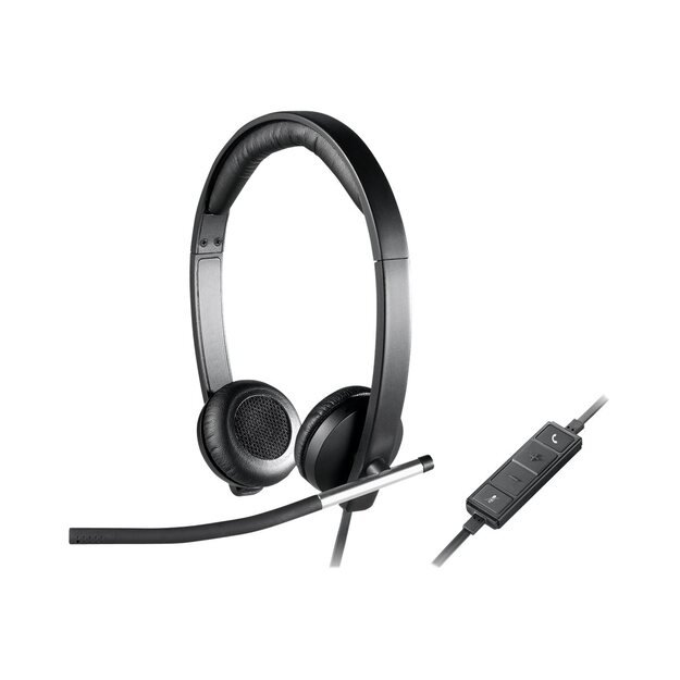 Ausinės LOGITECH H650e Stereo Headset USB 3