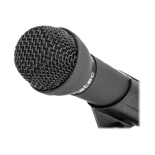 Mikrofonas NATEC NMI-0776 Natec Microphone Adder Black Mini Jack 3,5mm Low-Noise,omniderctional Microphone