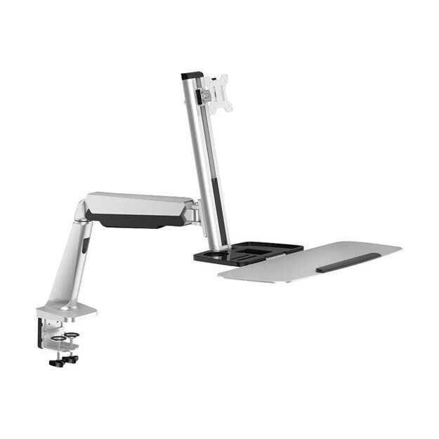 LOGILINK BP0040 LOGILINK - Sit-stand workstation monitor desk mount,13-32, max. 8 kg