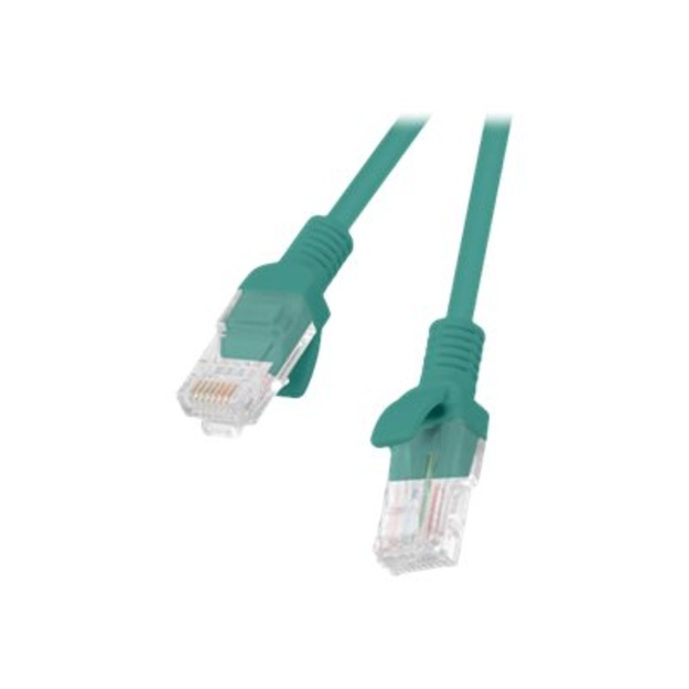 Patch kabelis LANBERG PCU5-10CC-0500-G RJ45 cat. 5e UTP 5m green