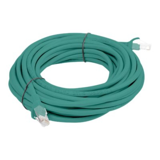 Patch kabelis LANBERG PCU5-10CC-0500-G RJ45 cat. 5e UTP 5m green