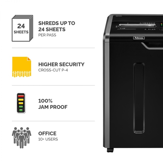 Popieriaus smulkintuvas POWERSHRED 325CI/4632001 FELLOWES