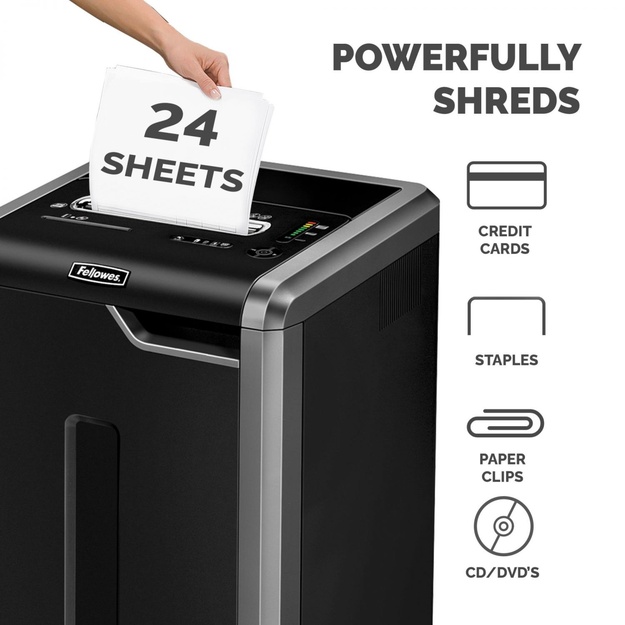 Popieriaus smulkintuvas POWERSHRED 325CI/4632001 FELLOWES