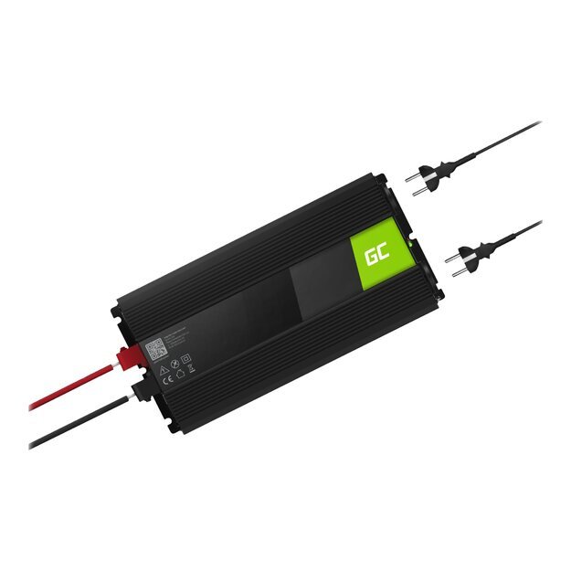 GREEN CELL Car Power Inverter 24V to 230V Pure Sine 3000W 15