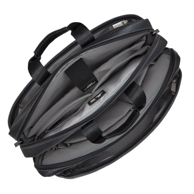 Nešiojamo kompiuterio krepšys NB CASE ORLY 15.6 /8940 (PU) BLACK RIVACASE