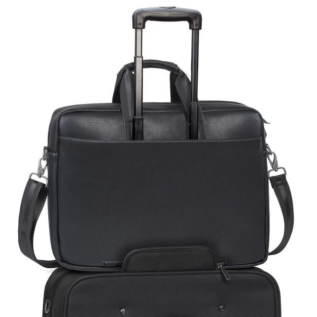 Nešiojamo kompiuterio krepšys NB CASE ORLY 15.6 /8940 (PU) BLACK RIVACASE