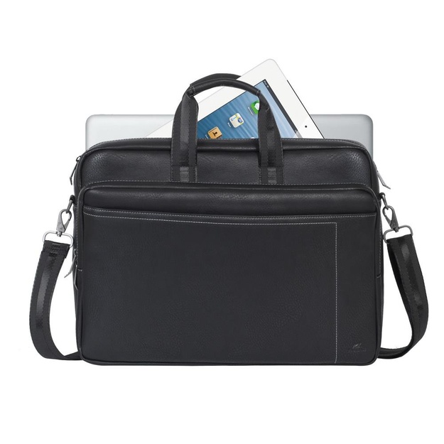 Nešiojamo kompiuterio krepšys NB CASE ORLY 15.6 /8940 (PU) BLACK RIVACASE