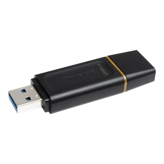 USB raktas KINGSTON 128GB USB3.2 Gen1 DataTraveler Exodia Black + Yellow 30