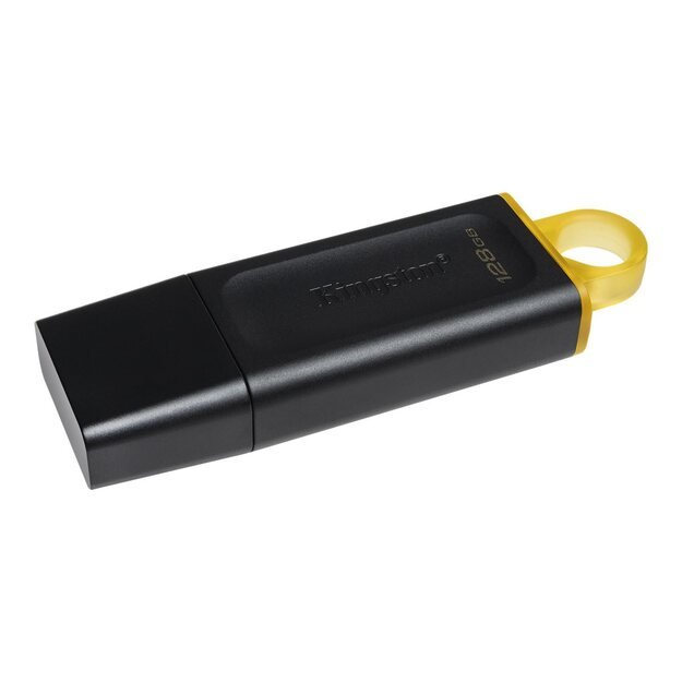 USB raktas KINGSTON 128GB USB3.2 Gen1 DataTraveler Exodia Black + Yellow