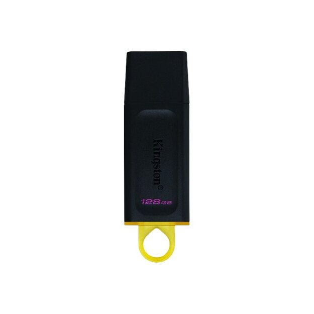 USB raktas KINGSTON 128GB USB3.2 Gen1 DataTraveler Exodia Black + Yellow 32