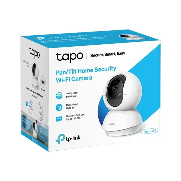 Belaidė kamera 1080P PAN TILT TAPO C200 TP-LINK