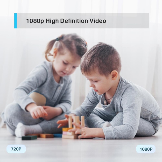 Belaidė kamera 1080P PAN TILT TAPO C200 TP-LINK