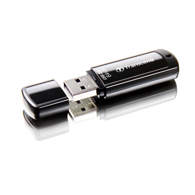 USB raktas MEMORY DRIVE FLASH USB2 64GB/350 TS64GJF350 TRANSCEND 2