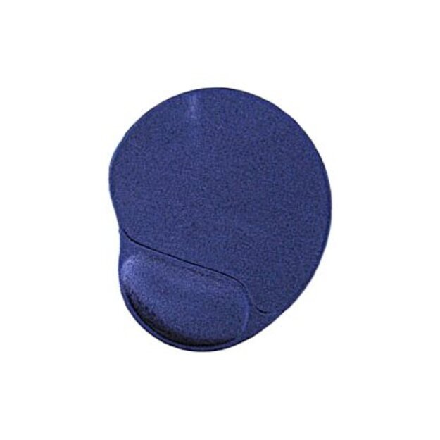 GEMBIRD MP-GEL-B Gembird Gel mouse pad with wrist rest, navy blue