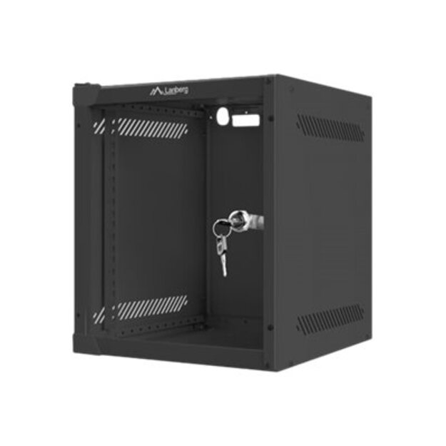 Komutacinė spinta pakabinama LANBERG WF10-2306-10B 10 6U 280X310 Black