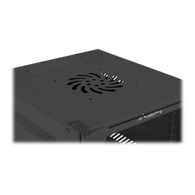 Komutacinė spinta pakabinama LANBERG WF10-2306-10B 10 6U 280X310 Black 4