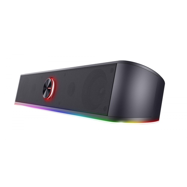 Speaker|TRUST|GXT 619 Thorne RGB Illuminated|1xStereo jack 3.5mm|Black|24007