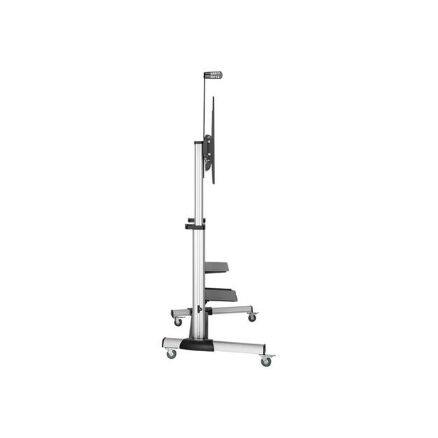 Televizoriaus stovas su ratukais LOGILINK BP0084 TV monitor cart 60–100inch height adjustable 100kg max.