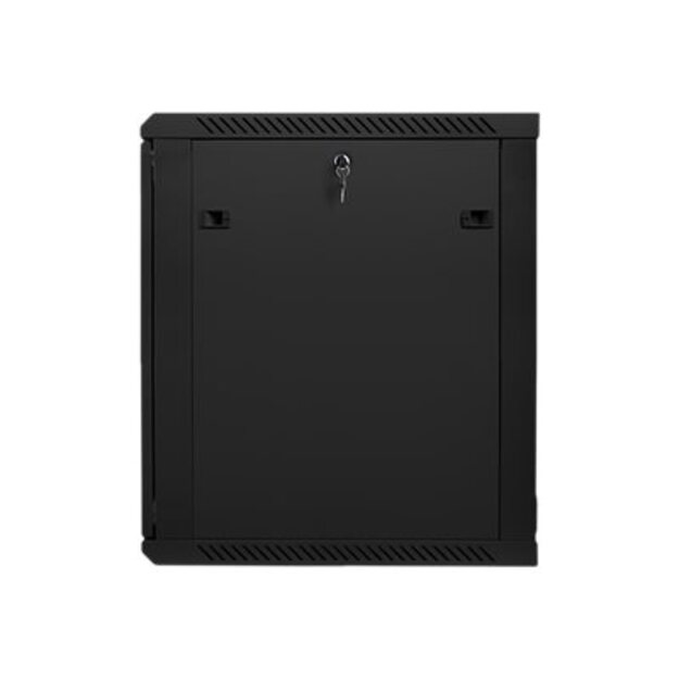 Komutacinė spinta pakabinama LANBERG WF01-6615-10B rack 19 demounted flat pack 15U/600x600mm black 14