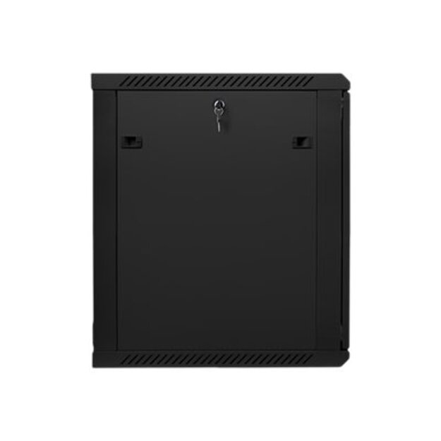 Komutacinė spinta pakabinama LANBERG WF01-6615-10B rack 19 demounted flat pack 15U/600x600mm black 13