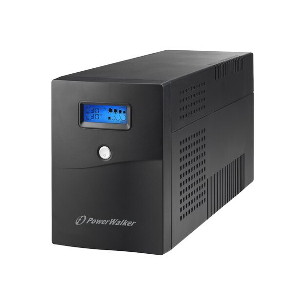 Nepertraukiamo maitinimo šaltinis UPS POWERWALKER Line-Interactive 3000VA SCL 4x PL 230V RJ11/45 In/Out USB