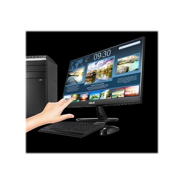 Monitorius ASUS VT229H 21.5inch LCD tactile 10 pts WLED/TN 16:9 10ms 60Hz 1920x1080 200cd/m2- VGA/HDMI Warranty 3 years 30