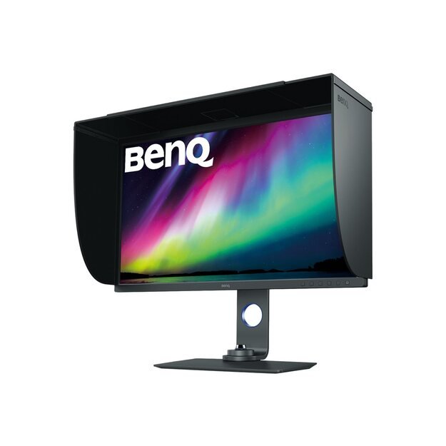 Monitorius BENQ SW321C 32inch photographer monitor 4K Adobe RGB 3840x2160 IPS 2xHDMI DP USB USB-C 60W